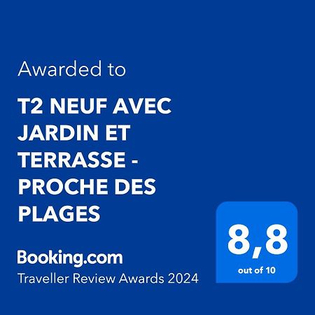 T2 Neuf Avec Jardin Et Terrasse - Proche Des Plages Saint-Cyr-sur-Mer Exteriör bild
