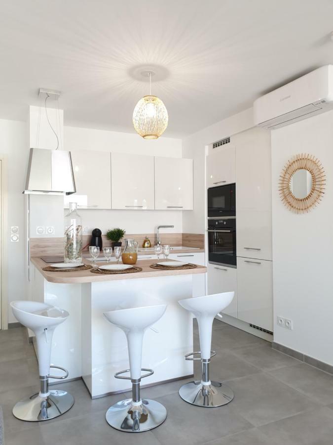 T2 Neuf Avec Jardin Et Terrasse - Proche Des Plages Saint-Cyr-sur-Mer Exteriör bild